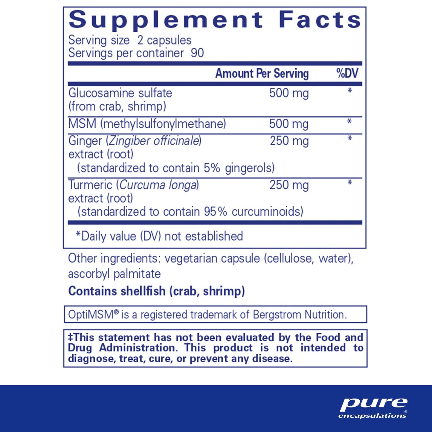 Glucosamine/MSM